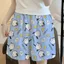Đi Bộ Quần Cong Hoạt Hình Phiên Bản Hàn Quốc Phù Hợp Với Quần Pyjama Nữ Mùa Hè Thoáng Khí Rời Nhà Quần Short Thường Ngày Có Thể Đeo Bên Ngoài