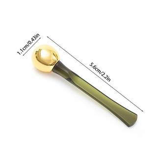 ELBBKG Con Lăn Hai Đầu Massage Sti Kem Mắt Applicator Mỹ Phẩm Thìa Chống Nhăn Mặt Thìa Hợp Kim Mặt Chăm Sóc Da Mặt Dụng Cụ Mới