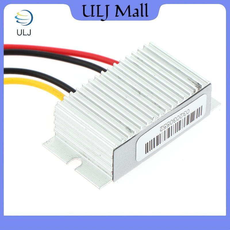 ULJ 1Pc 24V sang 12V 5A DC Bộ chuyển đổi bước xuống Bộ điều chỉnh điện áp Mô-đun giảm tốc Nguồn điện cho đèn Led Xe Tru Thuyền.