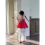 Mùa Hè 2026 Phong Cách Mới Trẻ Em Quần Áo Bé Gái Nấm Cạnh Cotton Sling Mùa Hè Mát Sling