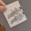 Kẹp tóc và mũ đội đầu phong cách Hàn Quốc với kim cương giả và ngọc trai