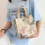 Thời trang Mới Dung tích lớn Đi ra ngoài Túi đựng hộp cơm trưa Bento vừa Túi xách Mới