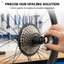Hợp Kim Nhôm Xe Đạp Hub Shim Micro Điều Chỉnh Miếng Đệm Cho Xe Đạp Đường Núi