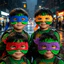 Hoạt Hình Thiếu Niên Đột Biến Ninja Rùa Mặt nạ Trang Trí Tiệc Quà Tặng Sinh Nhật Halloween Mát Phụ Kiện Trang Trí Cho Bé Trai Đồ Chơi