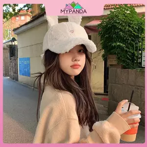 MYPANDA Mũ Thỏ Nhỏ Ấm Áp, Dễ Thương