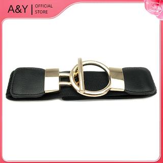 Dây thắt lưng nữ A & Y Bule Thắt lưng co giãn rộng cho váy nữ.
