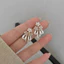 Thời trang bông tai nữ với hoa nơ kim cương dát zircon, tinh tế và đa năng