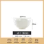 Jingdezhen Bộ Đồ Ăn Xương Trắng Nguyên Chất Trung Quốc Bát Sáng Tạo Nổi Trung Quốc Bát Độc Đáo Hộ Gia Đình Bát Cơm Mì Bát Canh Chống Trơn Trượt JI0R