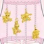 Cát Vàng Sanrio Máy Chạy Bộ Mặt Dây Chuyền Màu Mạ Vàng Ngay Lập Tức Mặt Dây Chuyền May Mắn Pudding Chó Kuromi Vòng Tay Vòng Cổ Mặt Dây Chuyền