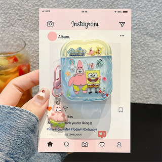 SpongeBob SquarePants cho Airpods4 Airpod 1 / 2 3 Pro Pro Pro2 pro3