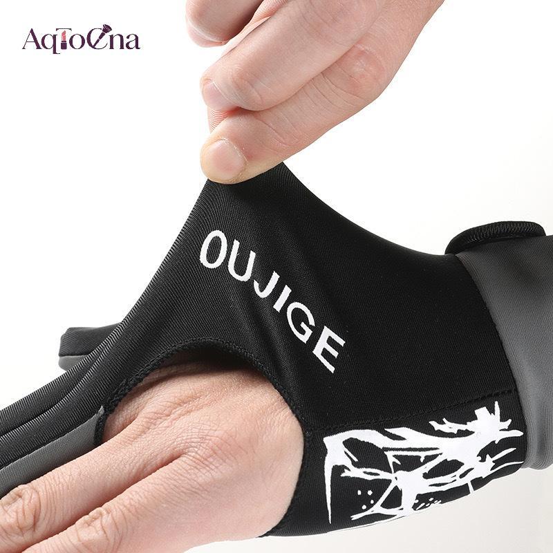 Găng tay bi-a AqToCna tay trái, chống trượt, độ đàn hồi cao - Phụ kiện hoàn hảo cho người chơi và luyện tập bi-a