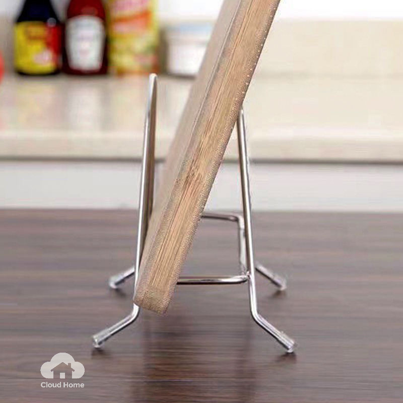 🌤️COD🌤️Giá thớt inox, Giá dao đa năng, Giá thớt gia dụng, Giá đựng nắp nồi, đồ dùng nhà bếp tiện dụng dày lên