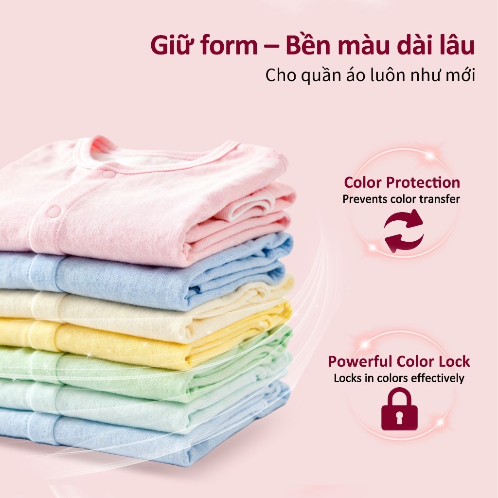 [QUÀ TẶNG] Nước Xả Vải Aiwibi Cho Quần Áo Mềm Mại, Dịu Nhẹ, Hương Hoa Hồng và Không Hương Liệu(1600ml)