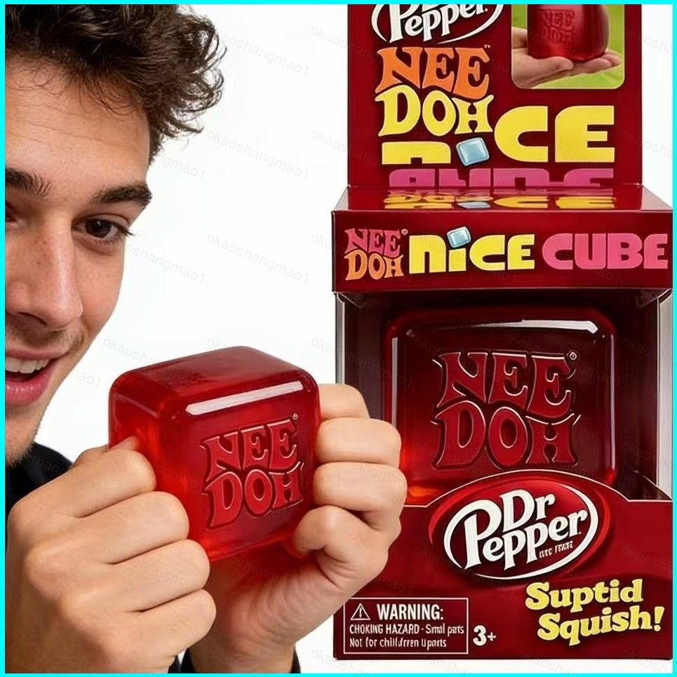 HK1 Needoh Nice Cube Suptid Squish Gumdrop Squish Đồ chơi Squishy Đồ chơi giải nén phục hồi chậm KH1