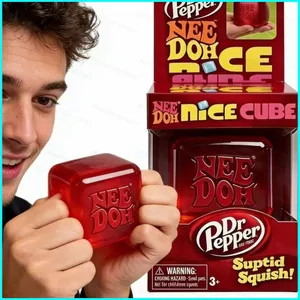HK1 Needoh Nice Cube Suptid Squish Gumdrop Squish Đồ chơi Squishy Đồ chơi giải nén phục hồi chậm KH1