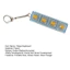< Pluscloth > Bàn phím Fidget 4 phím Móc khóa có đèn Led Giảm lo âu Đồ chơi bấm ngón tay cho văn phòng Trường học Du lịch Giải nén căng thẳng – Tiện ích vui nhộn di động Fidget Keyboa