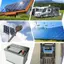 Bộ điều khiển sạc năng lượng mặt trời 30A 20A 10A 12V 24V Bảng điều khiển năng lượng mặt trời tự động Bộ điều khiển LCD PV cho pin chì, USB kép đẹp