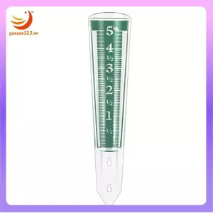 Đồng hồ đo mưa sân vườn 5 Inch Đồng hồ đo mưa ngoài trời Cân và số phóng đại mưa sân vườn