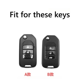 2 / 3 Nút Chìa Khóa Ô Tô Fob Vỏ Bảo Vệ Từ Xa Cho Xe Honda Civic Thế Hệ Thứ 8 Gấp Bảo Vệ Chìa Khóa Thay Thế Vỏ Móc Khóa Phụ Kiện Ô Tô