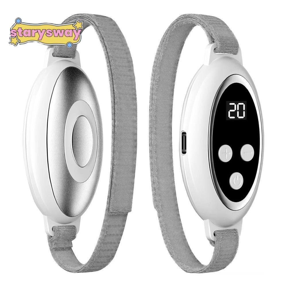 Máy mát xa giấc ngủ STARYSWAY Palm Pulse, Giảm căng thẳng và lo âu Thiết bị hỗ trợ giấc ngủ có thể sạc lại cầm tay, Sạc USB Microcurrent EMS Thiết bị hỗ trợ giấc ngủ thông minh xung tần số thấp