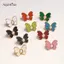 AqToCna 1 Bướm Eo Nút Jean Nút Pin Tái Sử Dụng Quần Áo Lắp Dụng Cụ Không Cần May Nút Trang Trí Quần AqToCna