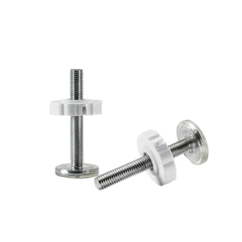 Hàng rào cửa Flat Top Bolt Khe cắm thẻ Cầu thang cho bé Bảo vệ Hàng rào an toàn cho trẻ em Phụ kiện lan can bảo vệ WLN9