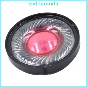 GODD Nâng Cấp 33Ohm DIY Loa 40 Mm Hình Tròn Loa Driver Cho QC3 AE2 OE2 Tai Nghe Thay Thế Âm Thanh Sửa Chữa Nói