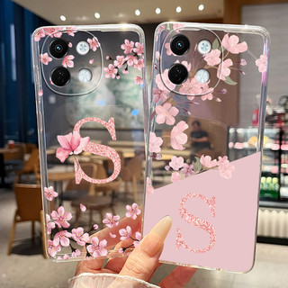 Ốp Điện Thoại Cho Tecno Spark 30 5G KL8 Ốp Lưng Hoa Thời Trang Trong Suốt Mỏng Mềm Silicon Cho Tecno Spark30 5G Vỏ