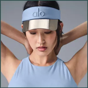 SQ Mới ALO Rỗng Mũ Đạt Đỉnh Thể Thao Yoga Chống Nắng Mũ Chống Nắng Cứng Chống Nắng Vành UPF50