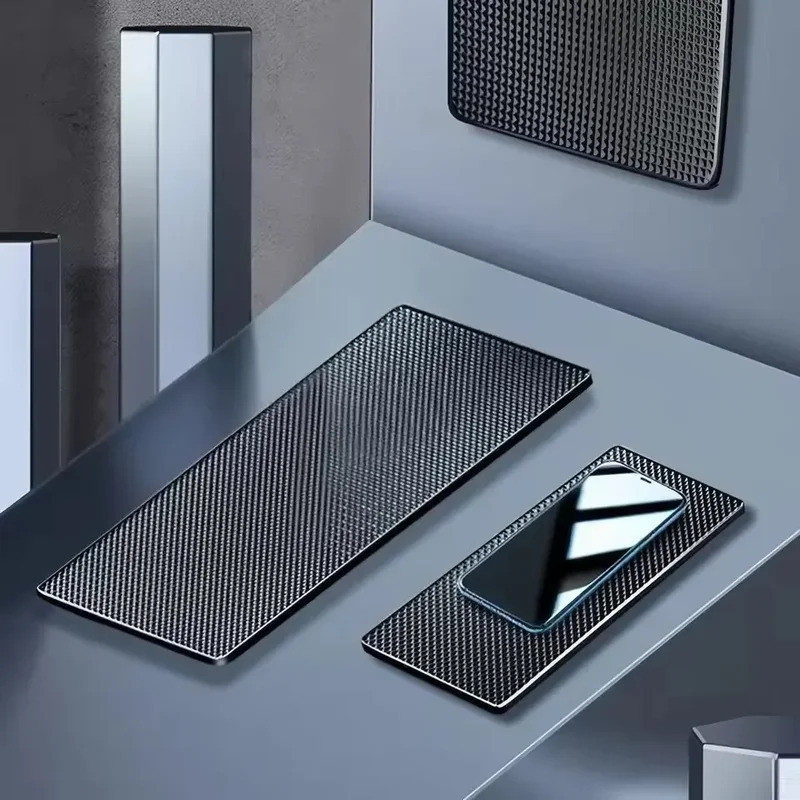 Xe Chống Trượt Thảm Bảng Điều Khiển Magic Pad Điện Thoại Di Động Chìa Khóa Lưu Trữ Nội Thất Phụ Kiện