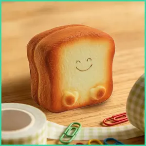 Fidget Bóp Đồ Chơi Hoạt Hình Không Dính Bánh Mì Căng Thẳng Thực Phẩm Phục Hồi Chậm Fidget Đồ Chơi Dành Cho Trẻ Em Người Lớn Nam sonlekvn