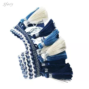 1 Sân Rèm May Tua Rua Viền Ruy Băng Phụ Kiện Trang Trí Nhà Cửa