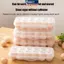 MAKY 1 Hộp Bảo Quản Trứng Lưới 12 / 18 Có Nắp Bếp Tủ Lạnh Hộp Trứng Thả Ra Hộ Gia Đình Tủ Lạnh Trứng Tổ Chức Khay Trứng VN