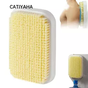 Bàn chải chà lưng CATIYAHA, massage chống trượt, miếng đệm tự dính bền cho phòng tắm nam nữ
