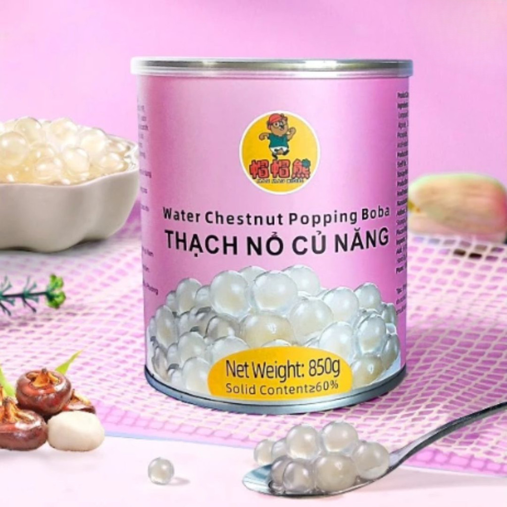 Thạch Nổ LERMAO 900g Nhiều Vị, Topping Hạt Nổ Trà Sữa Đồ Uống Nhai Giòn Ngon Miệng