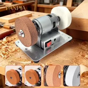 PNPIA- 220V Máy mài dao hai đầu đa chức năng Mini nhỏ gọn và tiện lợi