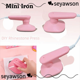 SEYAWSON Mini Iron, Hạt Nhựa Ủi Cắt Dán Đậu Dụng Cụ, Di Động 2.6 Mm Cầu Chì Hạt DIY Cầu Chì Chọn Khay Bộ Đồ Chơi Trẻ Em