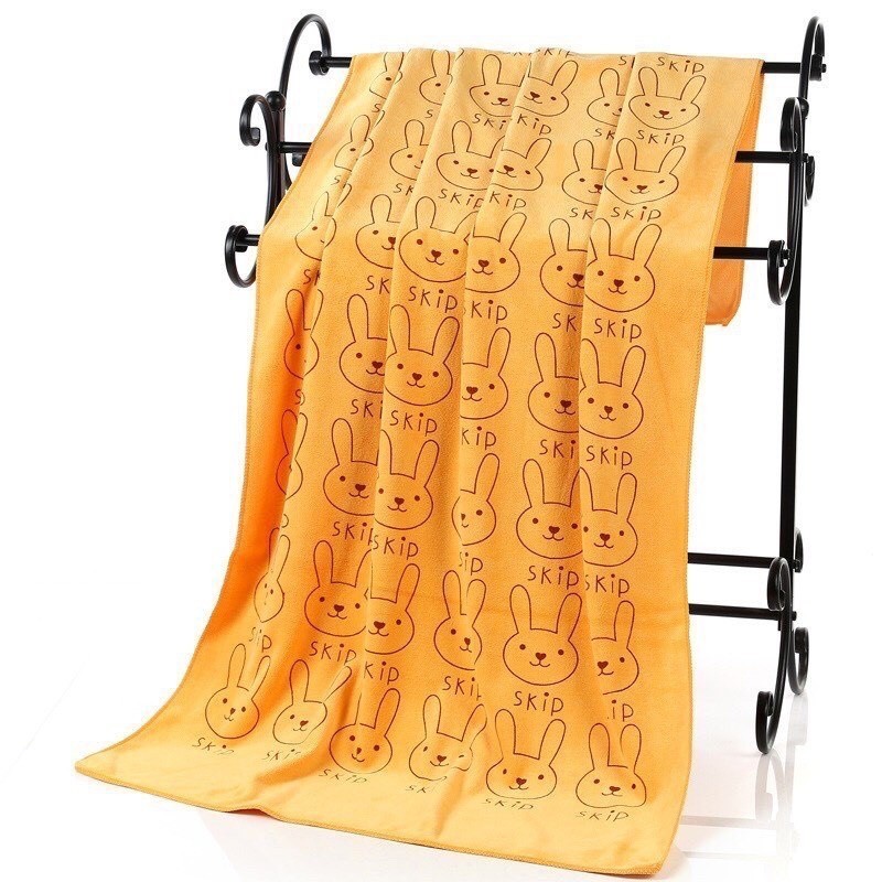 Khăn Tắm Microfiber In hình  Cho Bé - Thấm Hút Nhanh, An Toàn Cho Da, Không Xù Lông, In hình ngộ nghĩnh