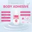 HFSHY Keo Chống Trơn Trượt Cuộn Trên Da Dính Cho Quần Áo Đầm Da Cơ Thể Chống Phơi Bày Áo Ngực Chống Trơn Trượt Băng Cố Định Cho Stoing Tóc Giả Áo Ngực VN
