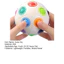 < Pluscloth > Bóng xếp hình khối phù hợp màu sắc cầu vồng cho trẻ em Người lớn phát triển sự tập trung Tư duy logic Trí thông minh giáo dục Brain Teaser Màu quà tặng