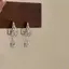 Retro khí chất mát mẻ nút tre giọt nước zircon rỗng bông tai nữ đa năng cá nhân