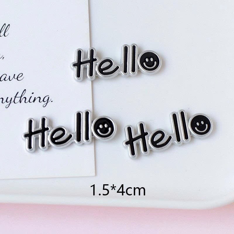 Set Charm Hello Kitty Bạc Nơ Xinh 🎀 Charm Hello Kitty tone bạc dễ thương, nơ nổi bật, style Hàn Quốc cute xinh gắn crocs