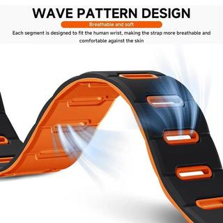 Dây đeo silicon từ tính 20mm 22mm cho Huawei Watch GT 6 Pro GT6 GT5 GT4 GT3 GT2 42mm 46mm cho vòng đeo tay cho Huawei Watch 5 / 4 / 3Pro