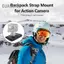 Guansfs Guansfs TELESIN Camera Hành Động Dây Đeo Ba Lô Gắn Kẹp Tương Thích Với DJI OSMO GoPro Hero 8/7/6/5 Máy Ảnh Thể Thao