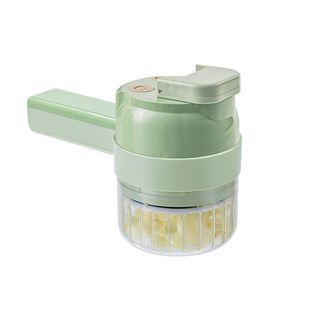 Mới Gatling Rau Cắt Đa Năng Hộ Gia Đình Cắt Lát Dụng Cụ Tiện Dụng Đập Tỏi Mài Bão Điện Cầm Tay Nấu Ăn