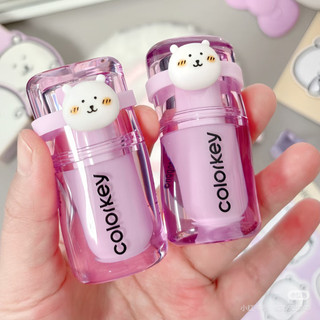 COLORKEY Son bóng, vét bùn môi, thoa mịn, dưỡng ẩm, làm mờ đường viền môi
