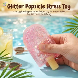 Đồ chơi giảm căng thẳng Popsicle Soft Maltose Gold Powder Mùa hè Fidget