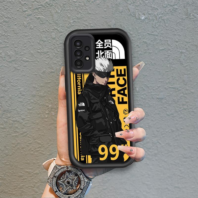 Ốp Lưng Cho Samsung A13 A23 A33 A32 A52 A52S 4G 5G Hoạt Hình Silicon Nghệ Thuật Mềm Ốp lưng TPU Jujutsu Kaisen Anime Mắt Thiên Thần Chống Sốc Ốp Lưng