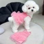 LAKAM Puppy Slip Dress, Đầm công chúa thú cưng mềm mại thoáng khí, Quần áo bông Corgi mùa hè ngọt ngào đáng yêu hợp thời trang cho chó mèo nhỏ