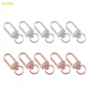 Đậu Hà Lan Di Động Vàng Bạc Cho Móc Chìa Khóa Giá Đỡ Tôm Hùm Vuốt Khóa 5x Xoay Kích Hoạt Chụp Móc Trang Sức Phát Hiện DIY Cr